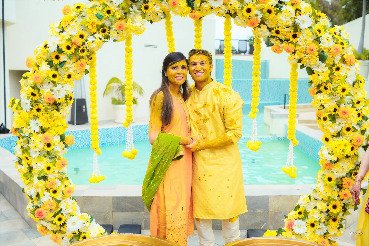 A joyful haldi ceremony — the kind of day we would love to hear about