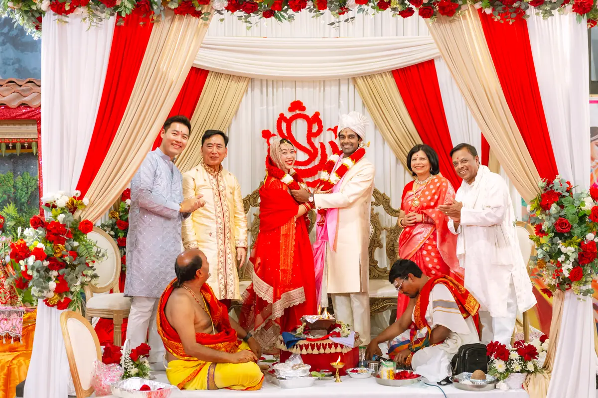 Blessings from both families